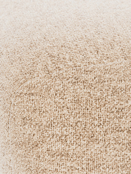 Großer Bouclé-Sofa-Hocker Wolke