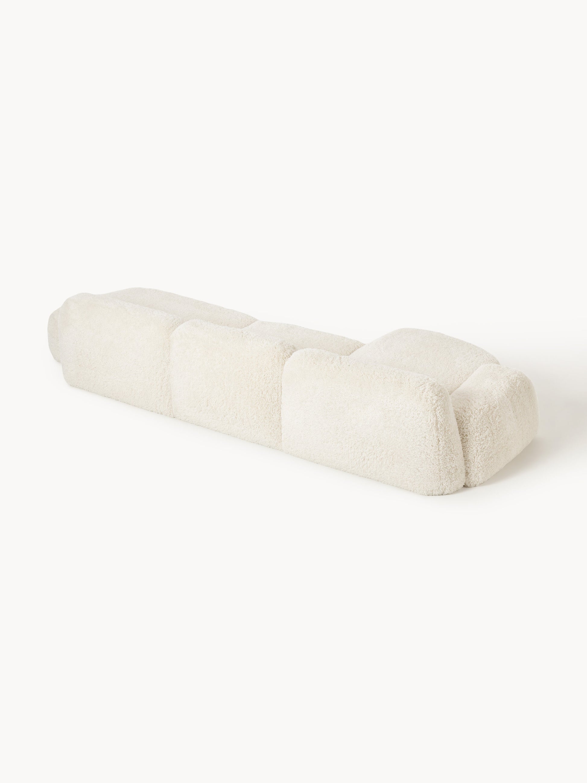 Modulares Teddy-Ecksofa Wolke (4-Sitzer) mit Chaiselongue