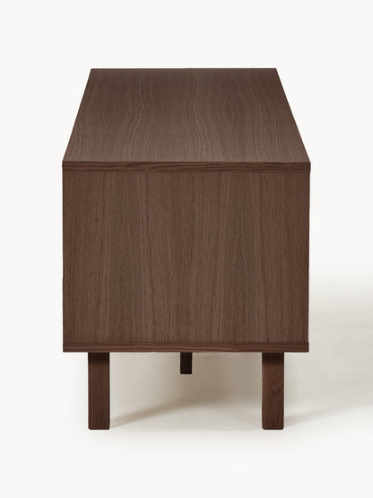 TV-Lowboard Echo mit Rattan-Fronten
