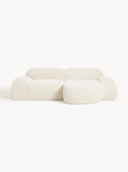Galeriebild 1 - Modulares Teddy-Ecksofa Wolke (3-Sitzer)