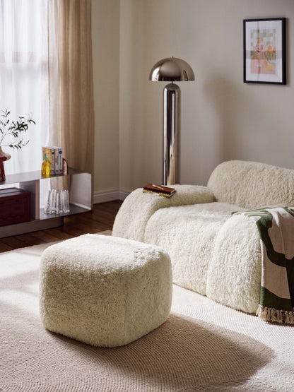 Sofa-Hocker Wolke aus Teddy
