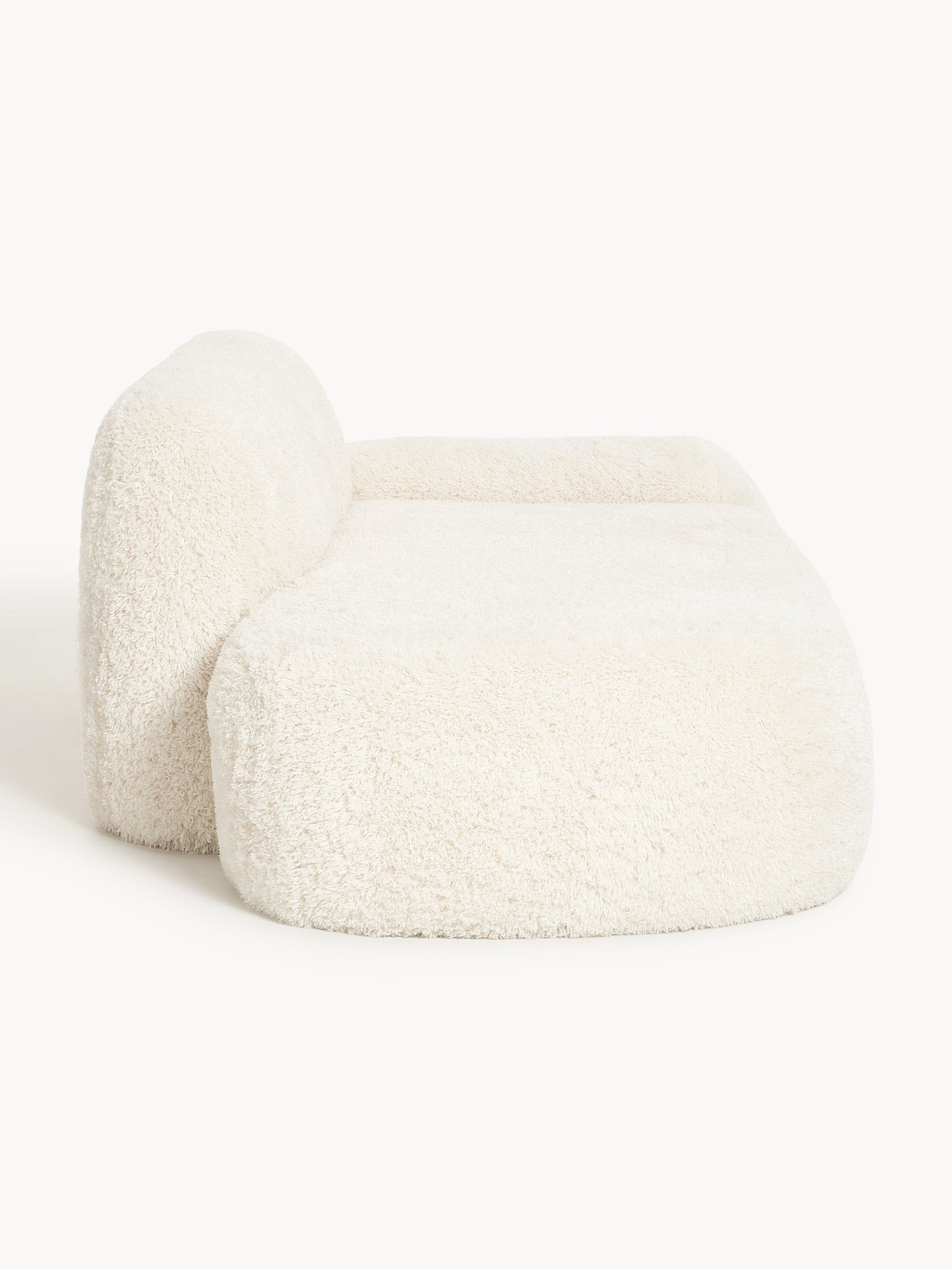 Teddy-Sofa Wolke (2-Sitzer) mit Chaiselongue