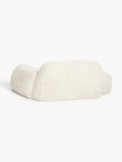 Teddy-Sofa Wolke (2-Sitzer) mit Chaiselongue