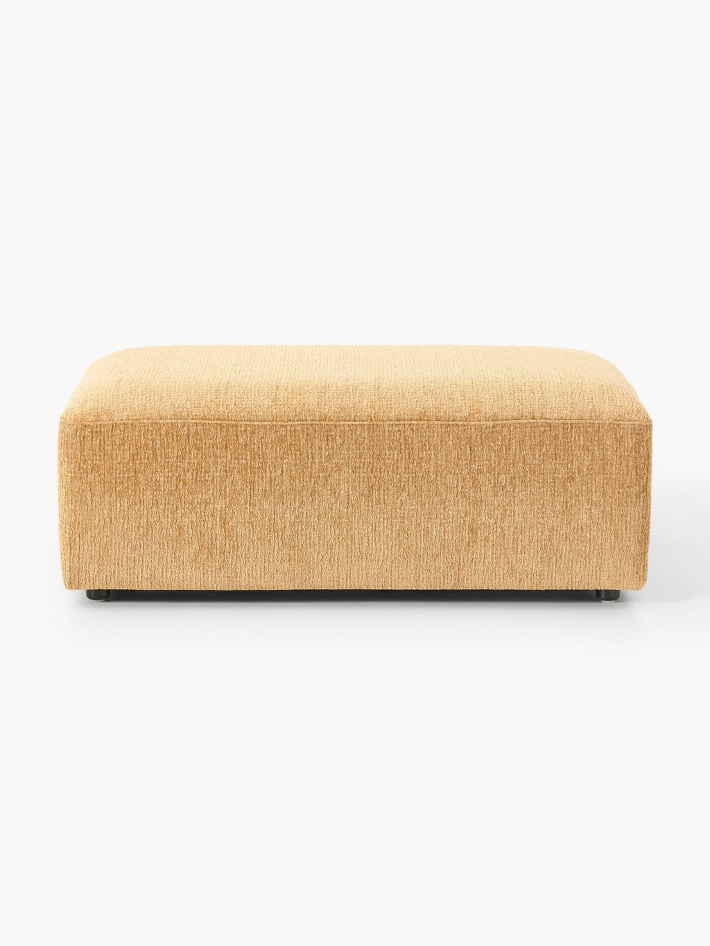 Melva XL Sofa Ottoman, B 116 x T 72 cm — Yellow