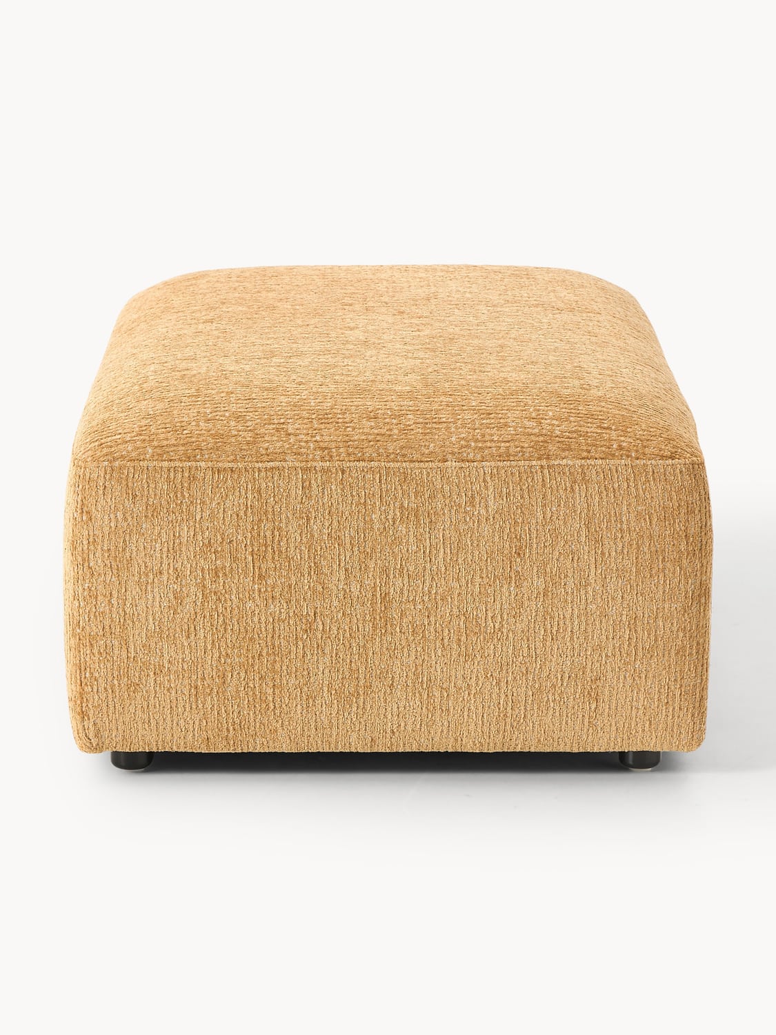 Melva XL Sofa Ottoman, B 116 x T 72 cm — Yellow