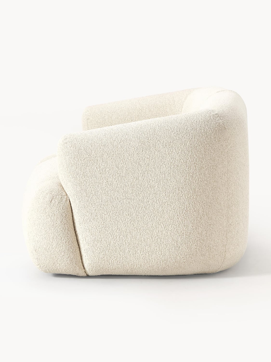 Sofia Modular Bouclé Sofa (2-seater) — Off-White