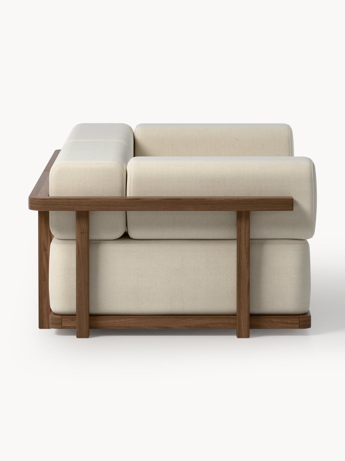 Matheus Garden Lounge Sofa (2-seater) in Acacia
