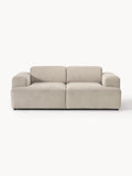 Melva Corduroy-Sofa (2-seater) — Oatmeal