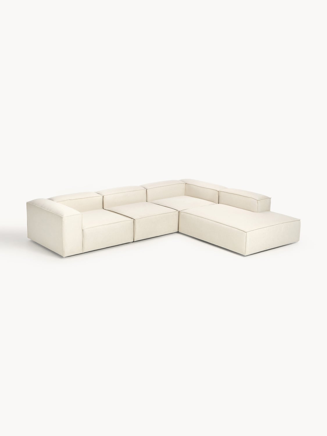 Lennon Modular XL Corner Sofa (4-seater) — Off-White