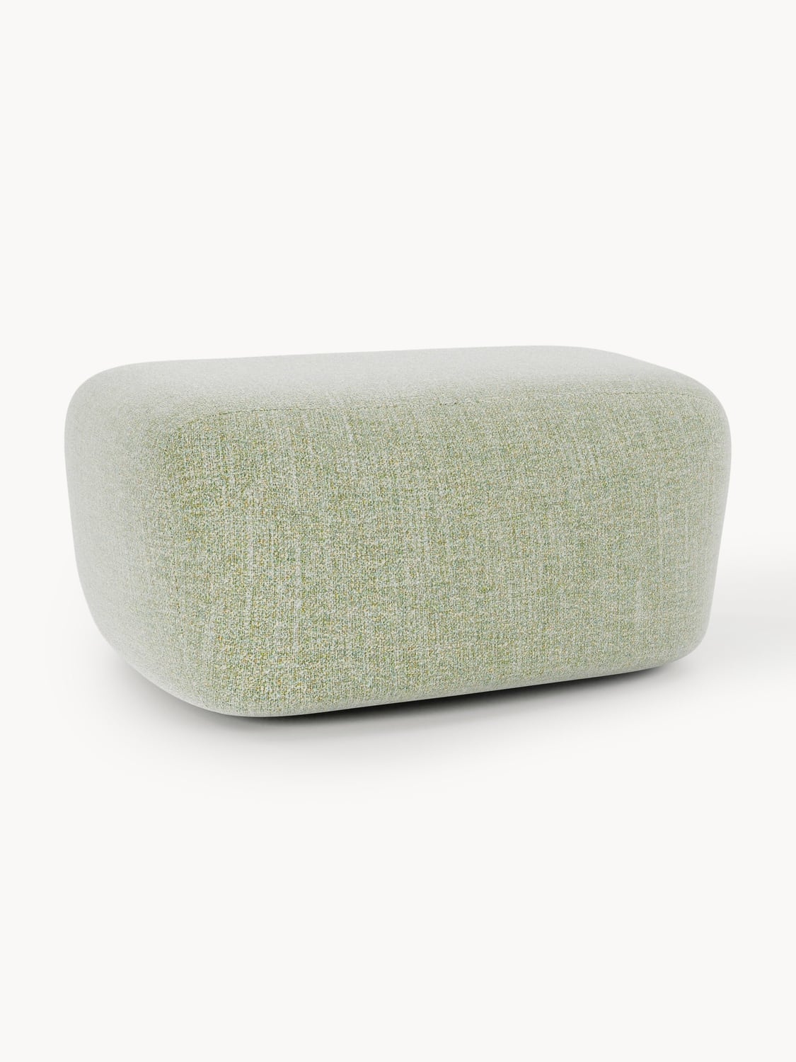 Wolke Large Bouclé Sofa Ottoman — Sand Beige