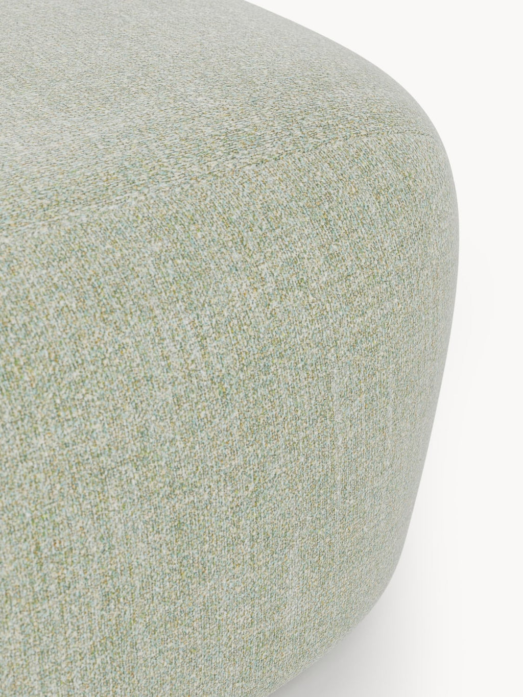Wolke Large Bouclé Sofa Ottoman — Sand Beige