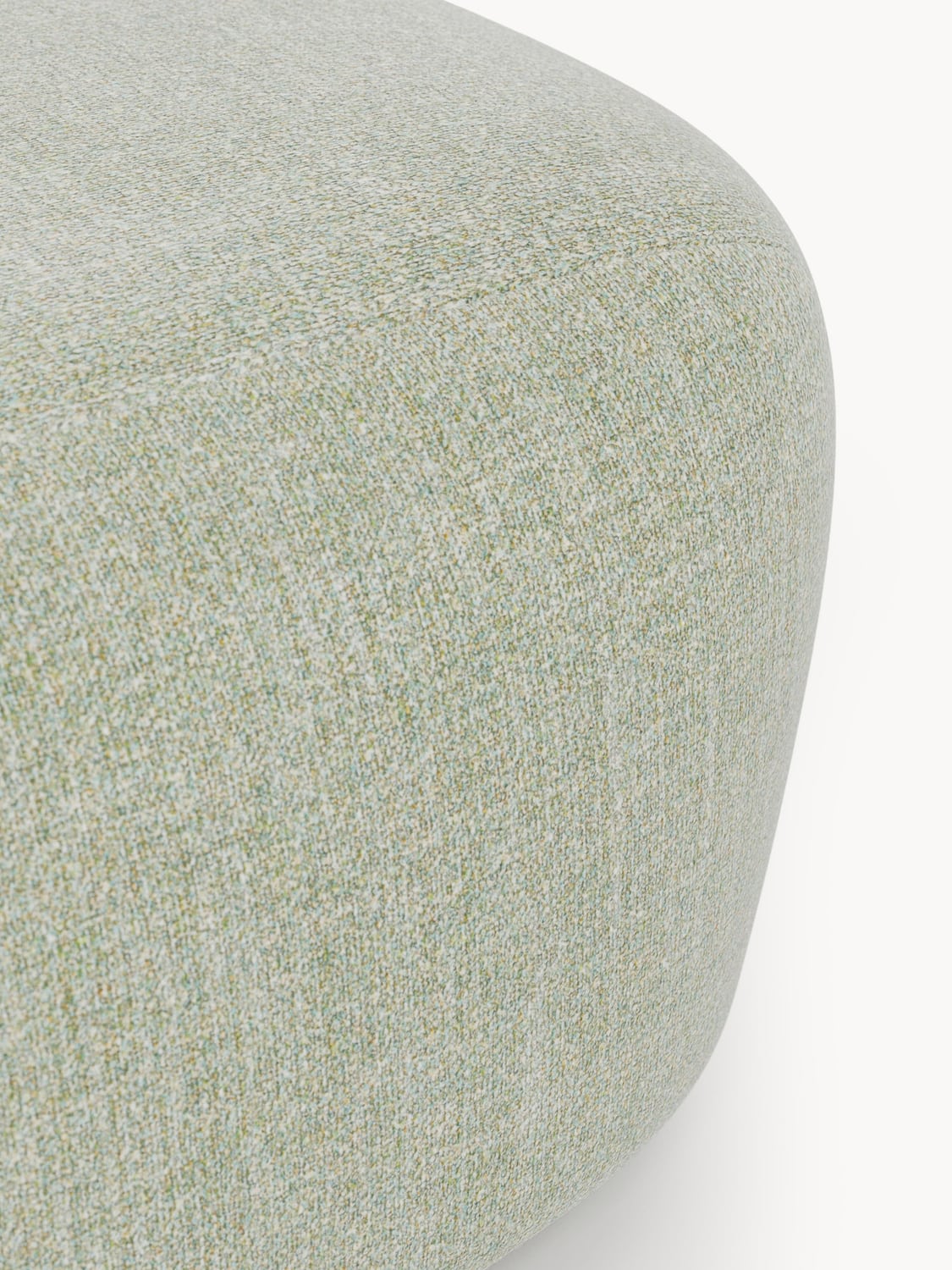 Wolke Large Bouclé Sofa Ottoman — Sand Beige