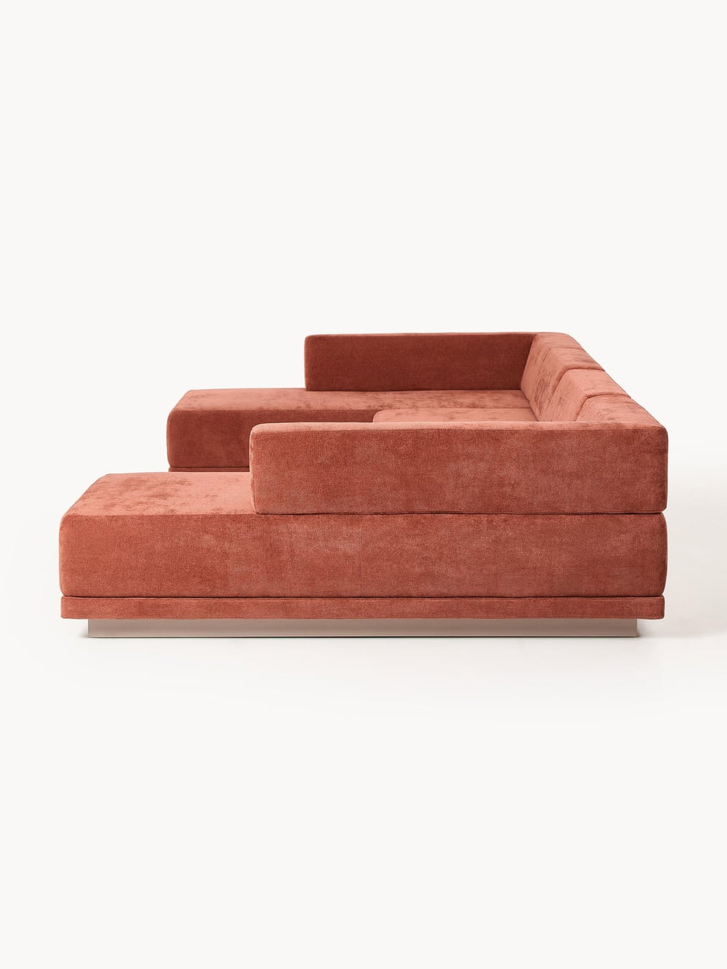 Colin Large Modular Sofa (4-seater) — Terracotta