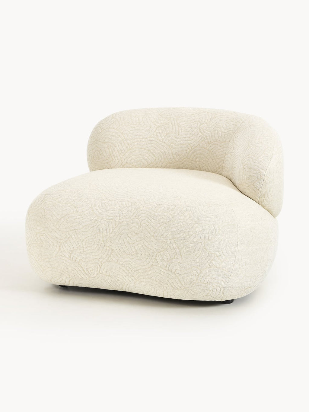 Alba Lounge Chair — Off-White