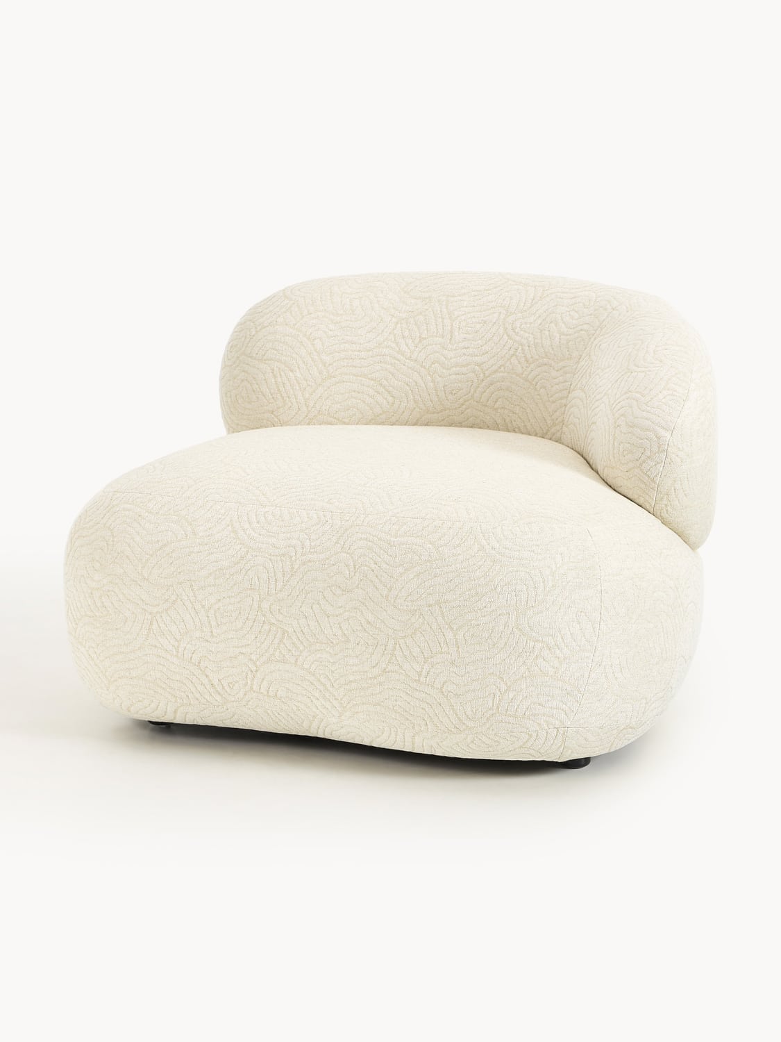 Alba Lounge Chair — Off-White