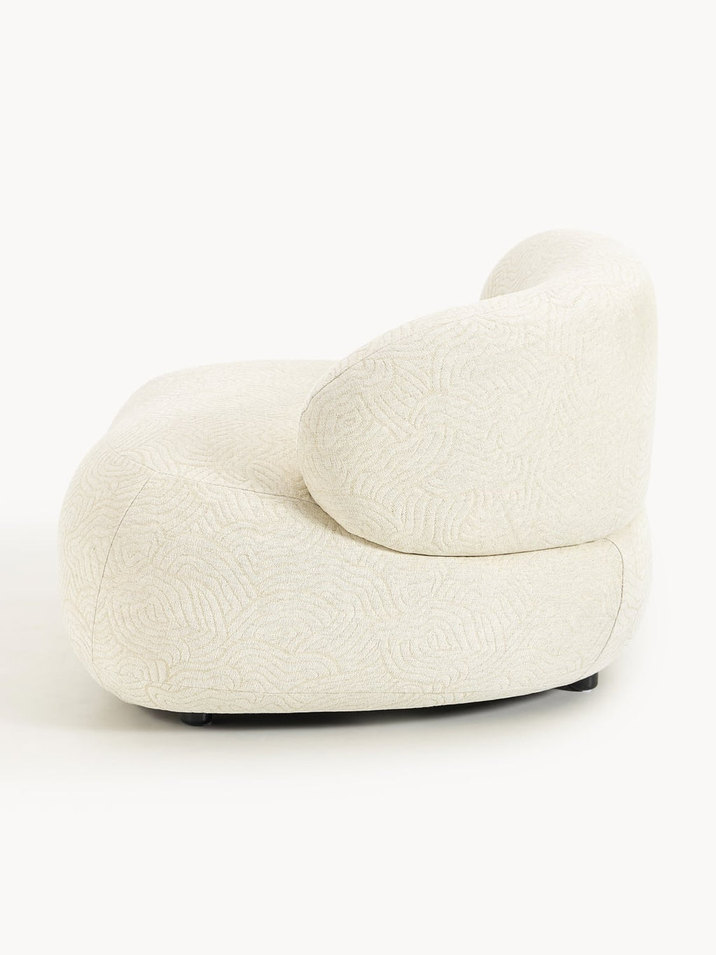 Alba Lounge Chair — Off-White