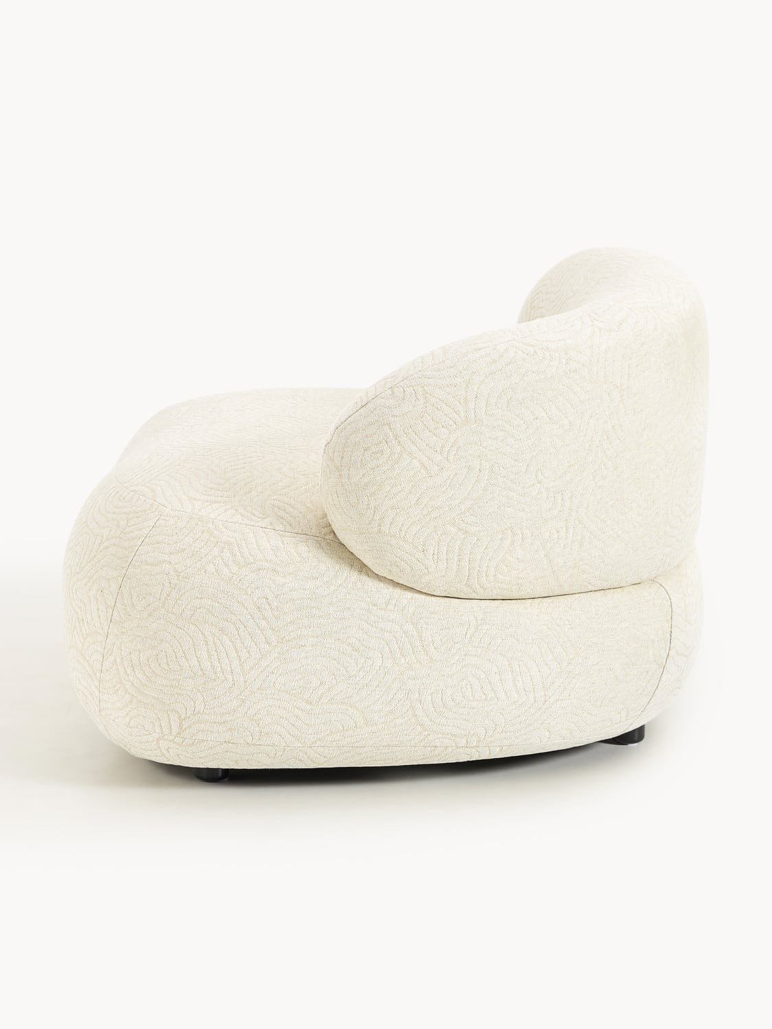 Alba Lounge Chair — Off-White