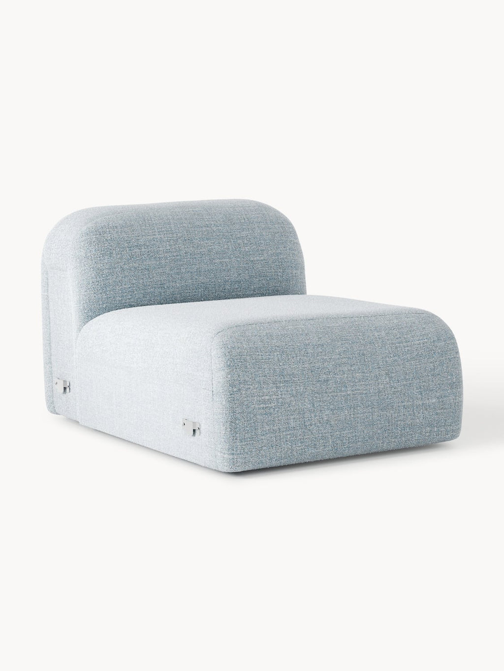 Wolke Bouclé Middle Module — Light Grey