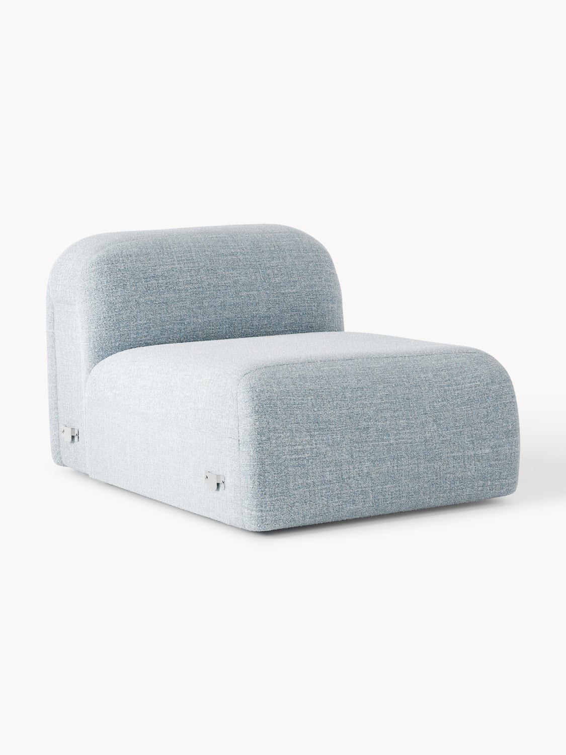 Wolke Bouclé Middle Module — Light Grey