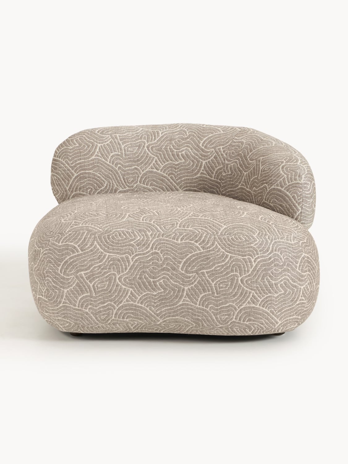 Alba Lounge Chair — Warm Grey