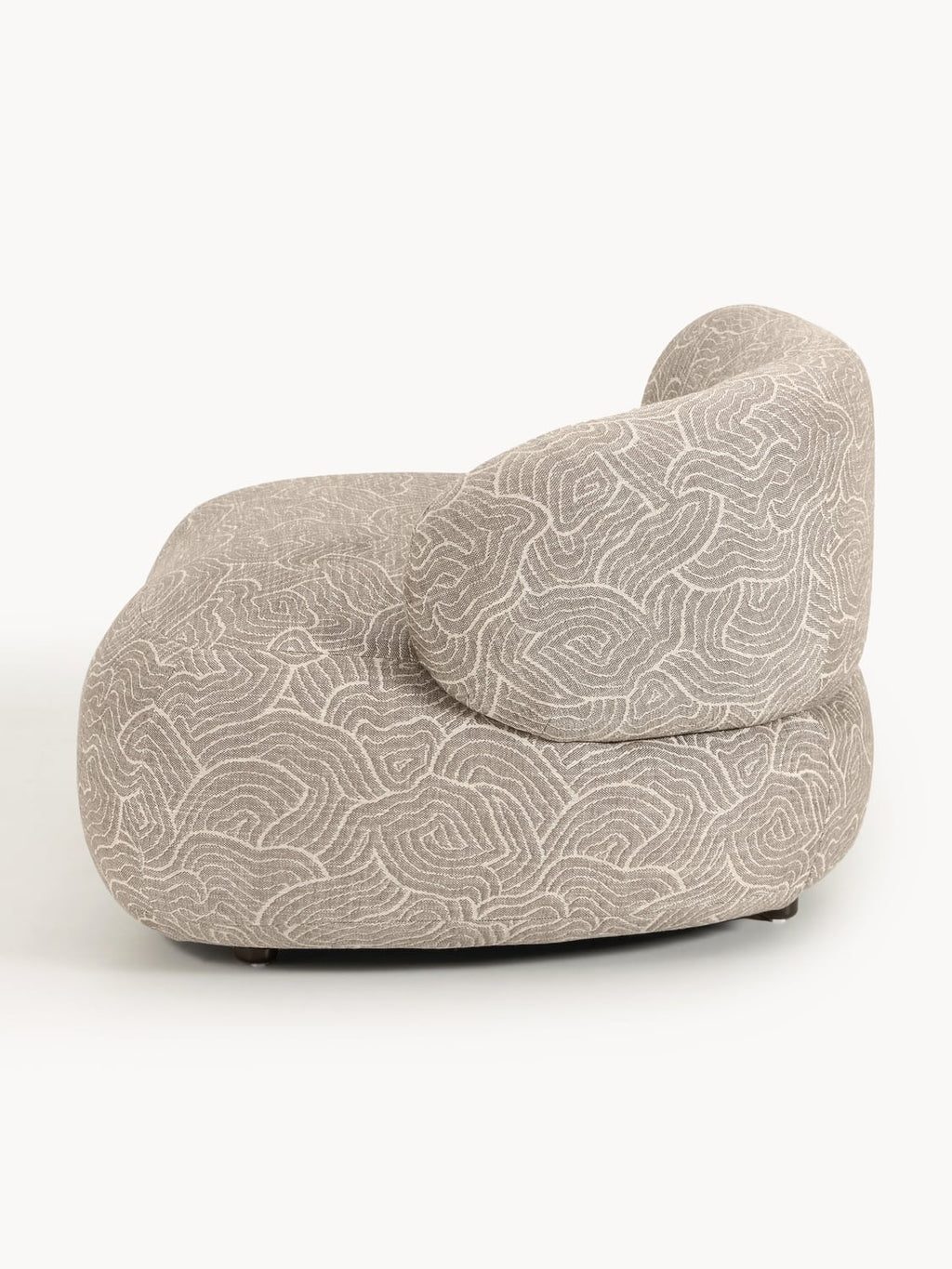 Alba Lounge Chair — Warm Grey