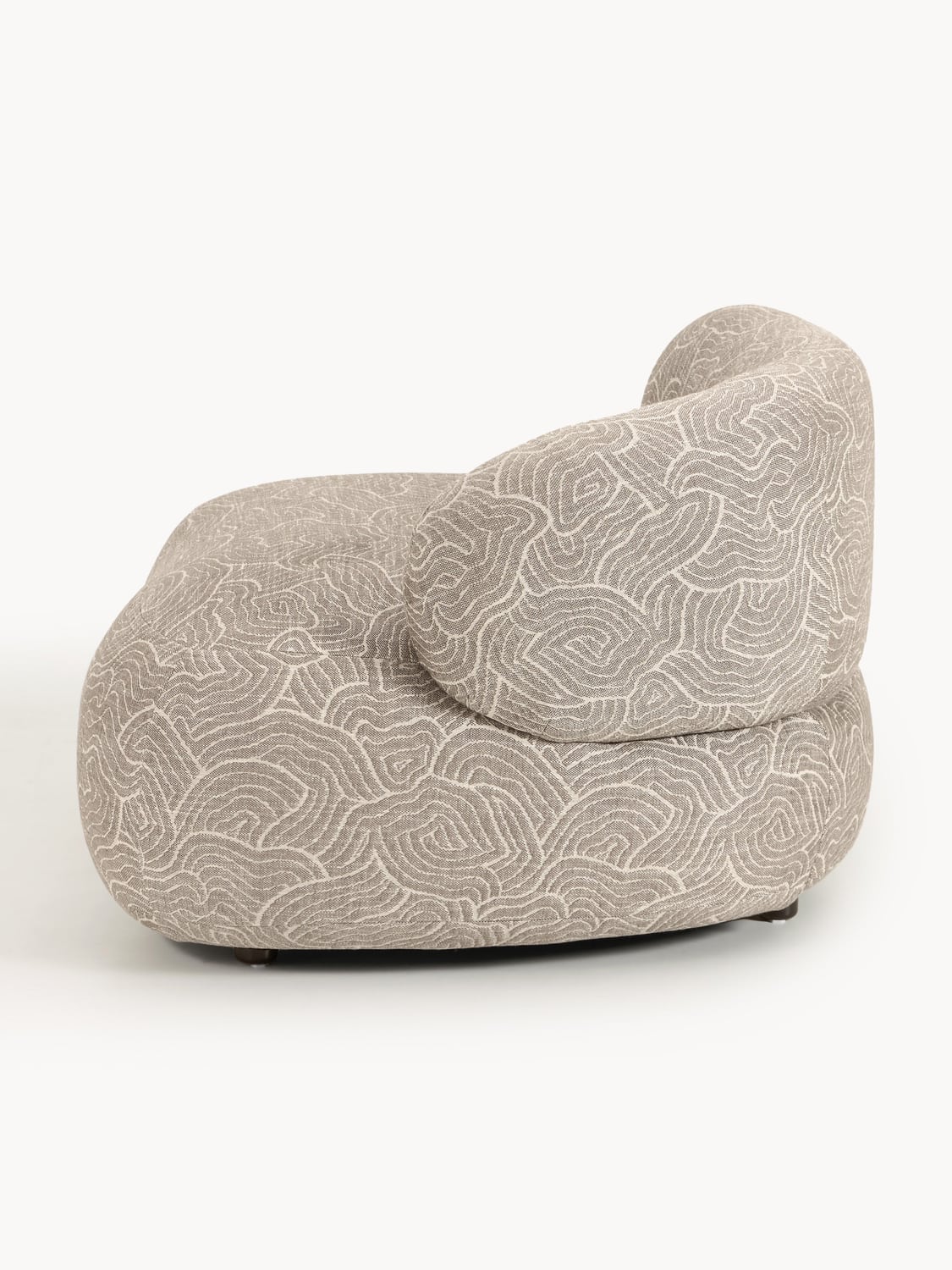 Alba Lounge Chair — Warm Grey