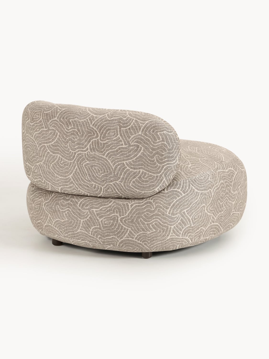 Alba Lounge Chair — Warm Grey