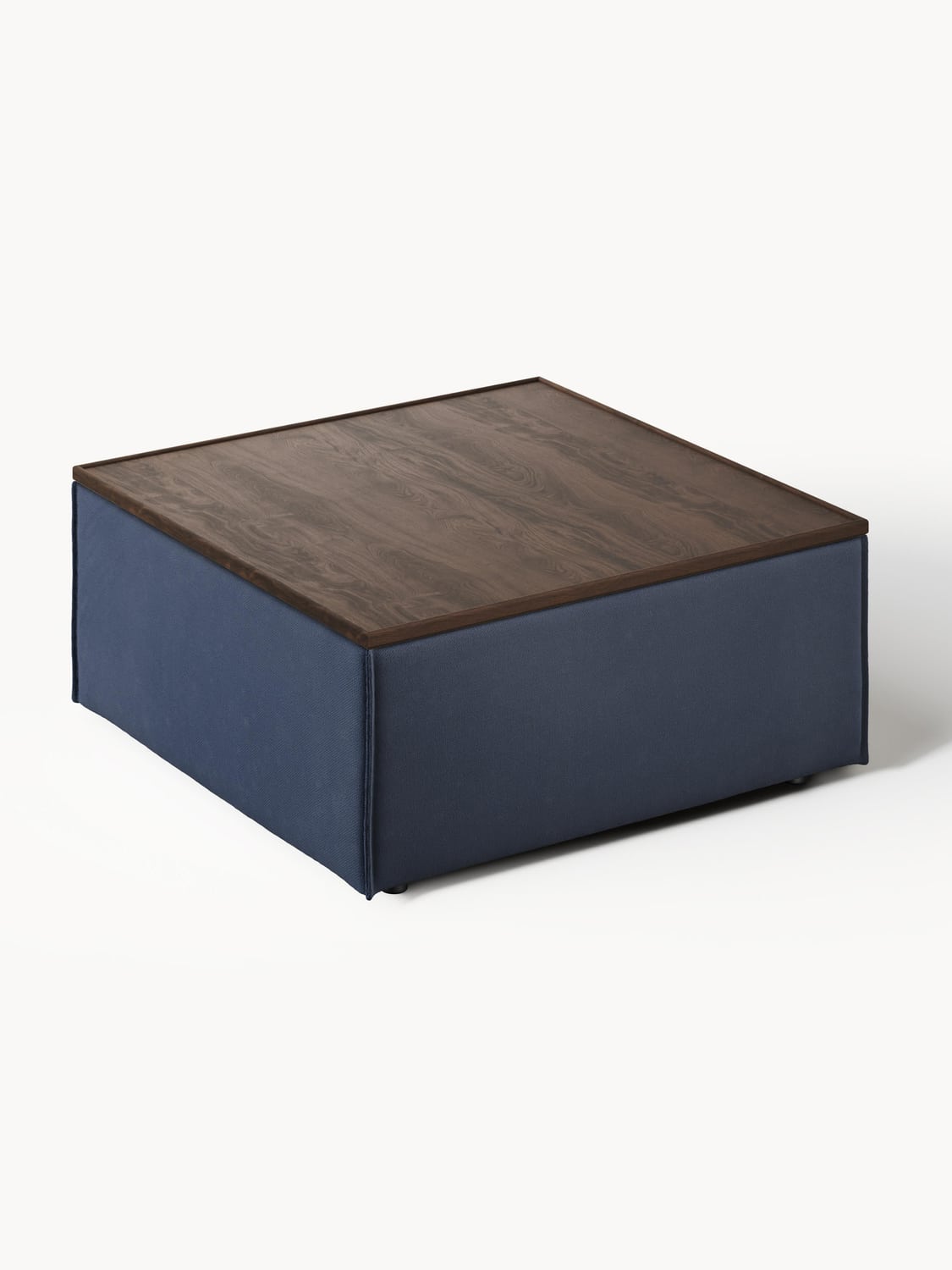 Lennon Sofa Ottoman with Storage — Petrol