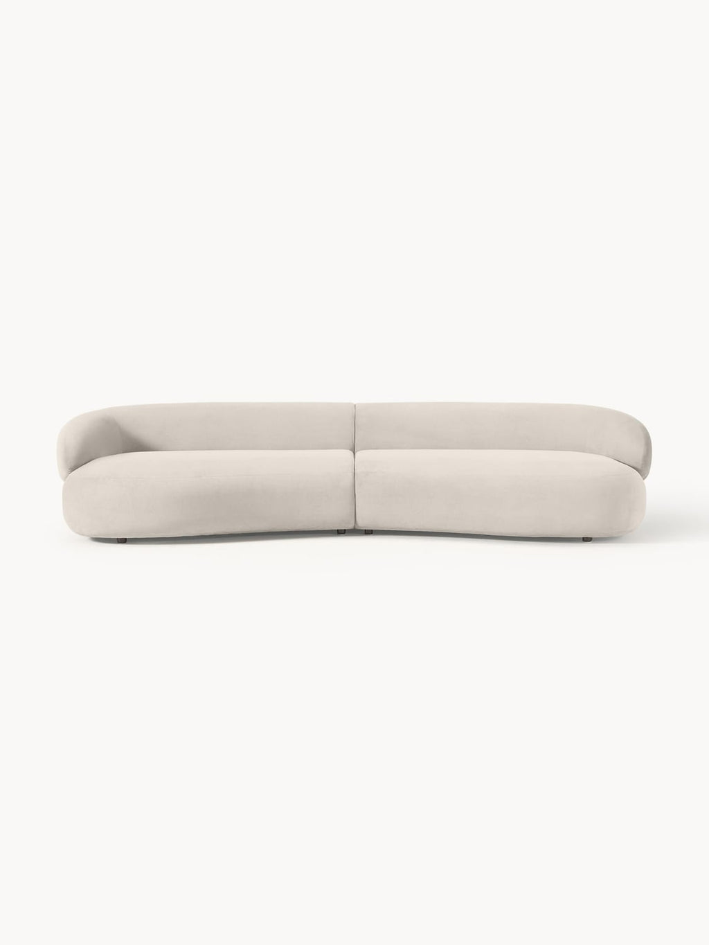 Alba Sofa (4-seater) — Light Grey