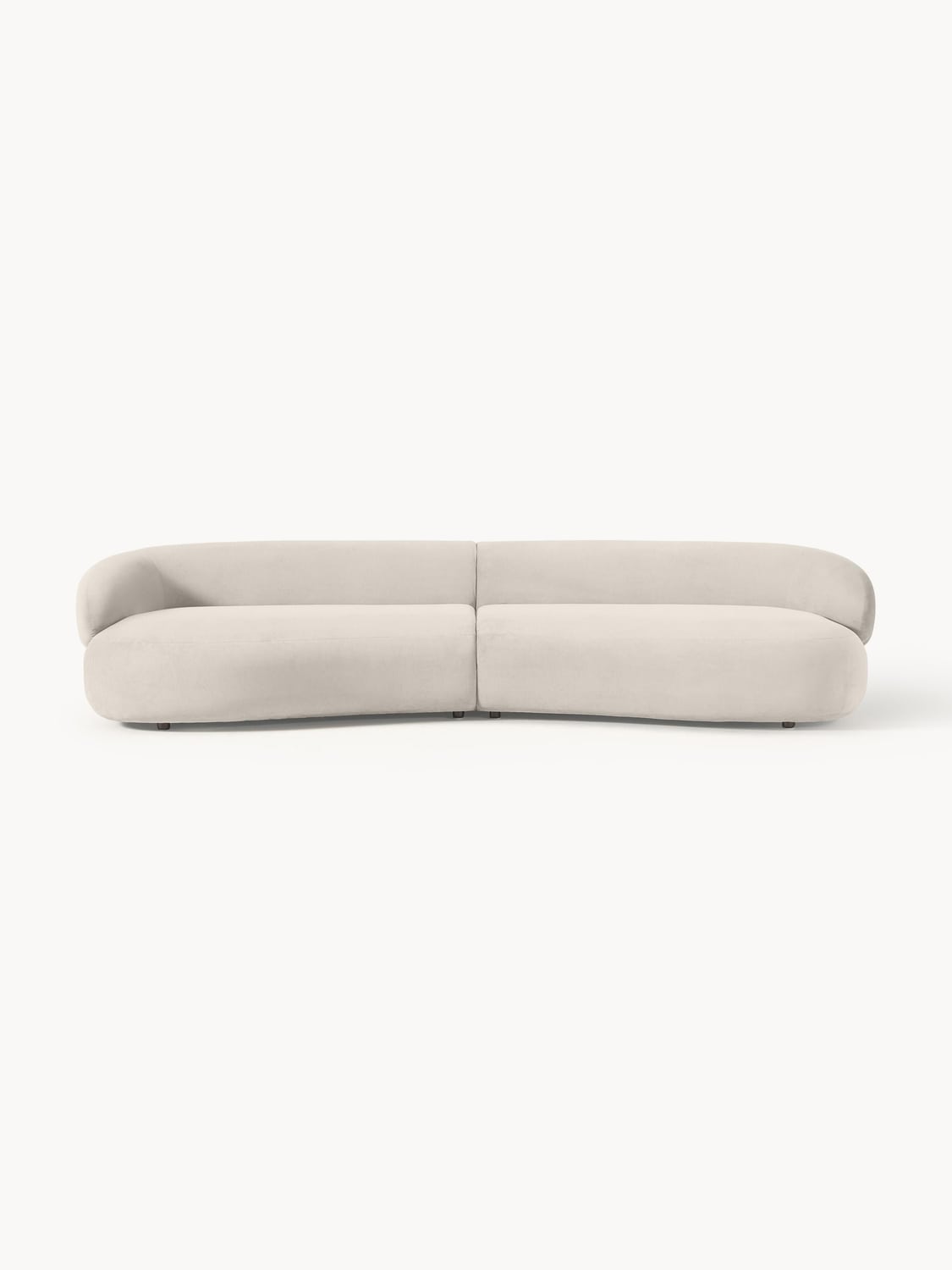 Alba Sofa (4-seater) — Light Grey