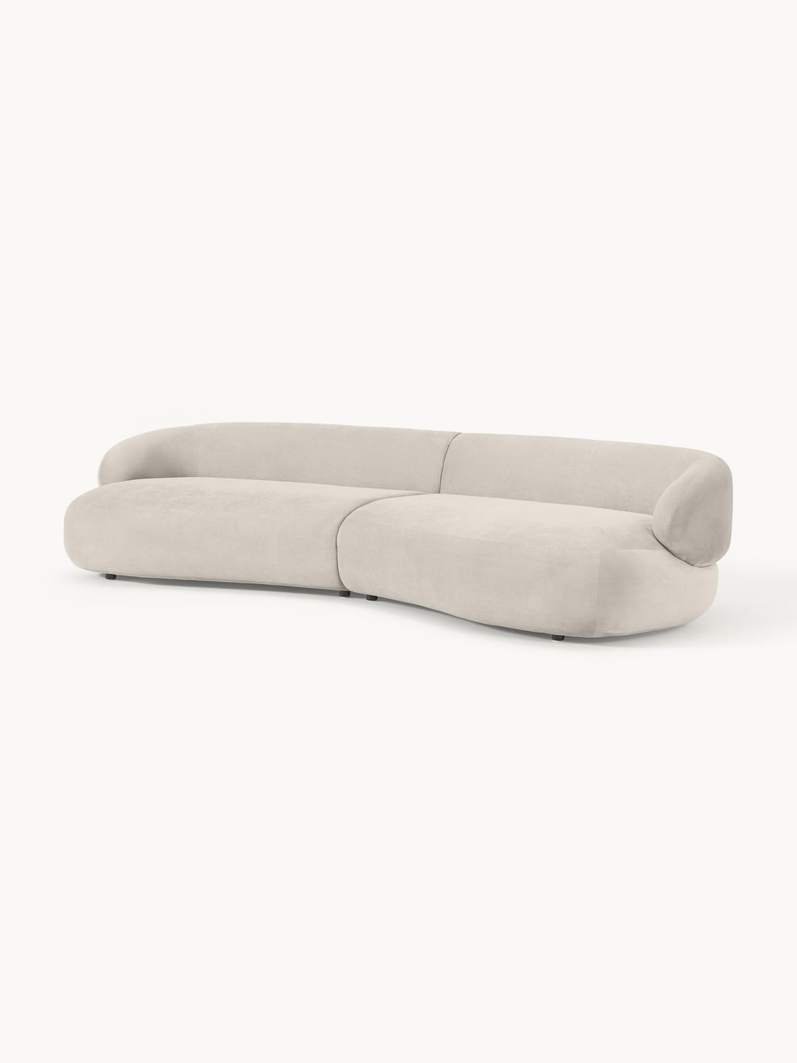 Alba Sofa (4-seater) — Light Grey
