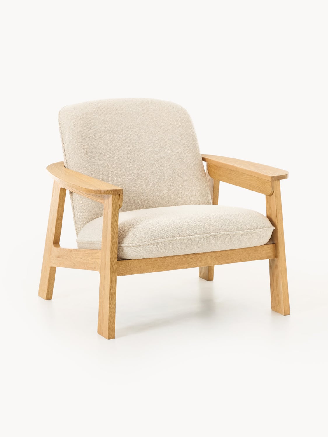 Steve Oak-Lounge Chair