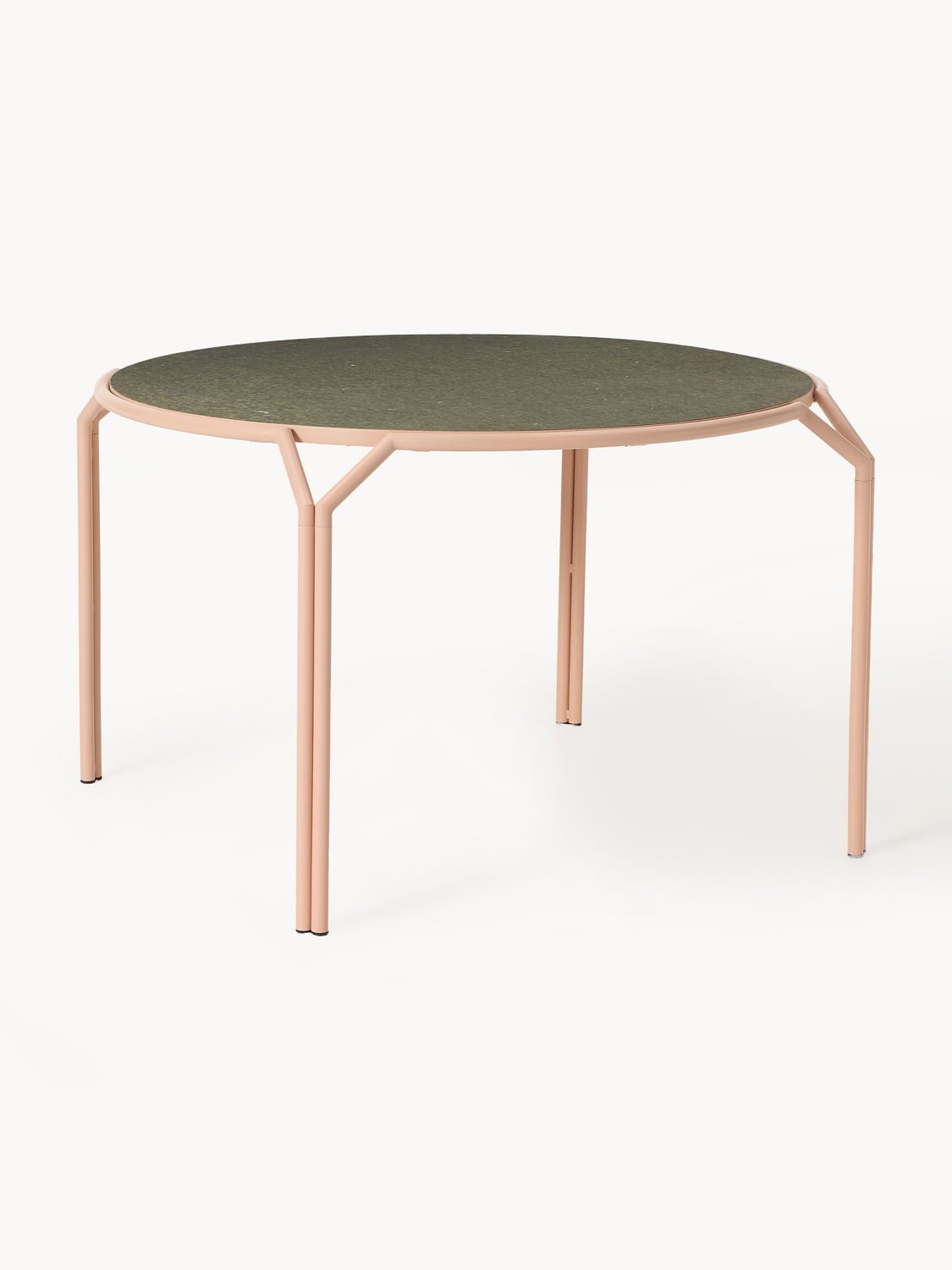 Danilo Round Dining Table, Ø 120 cm — Blush