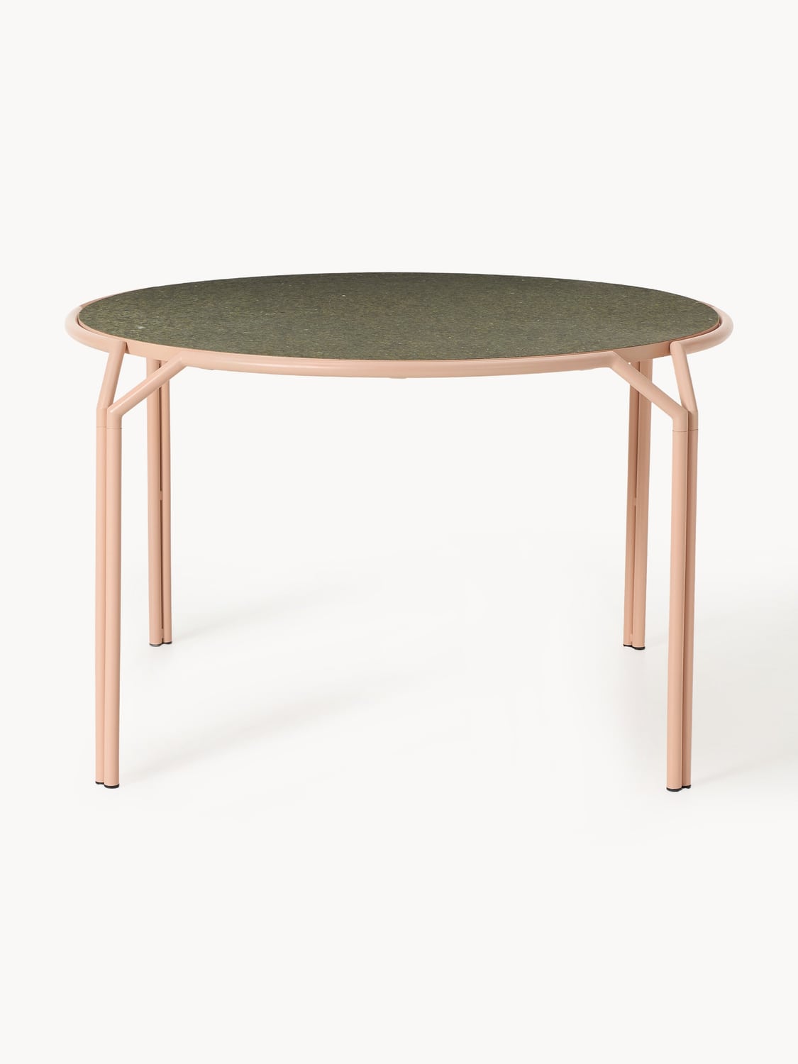 Danilo Round Dining Table, Ø 120 cm — Blush