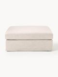 Russell Sofa Ottoman with removable covers — Off-White
