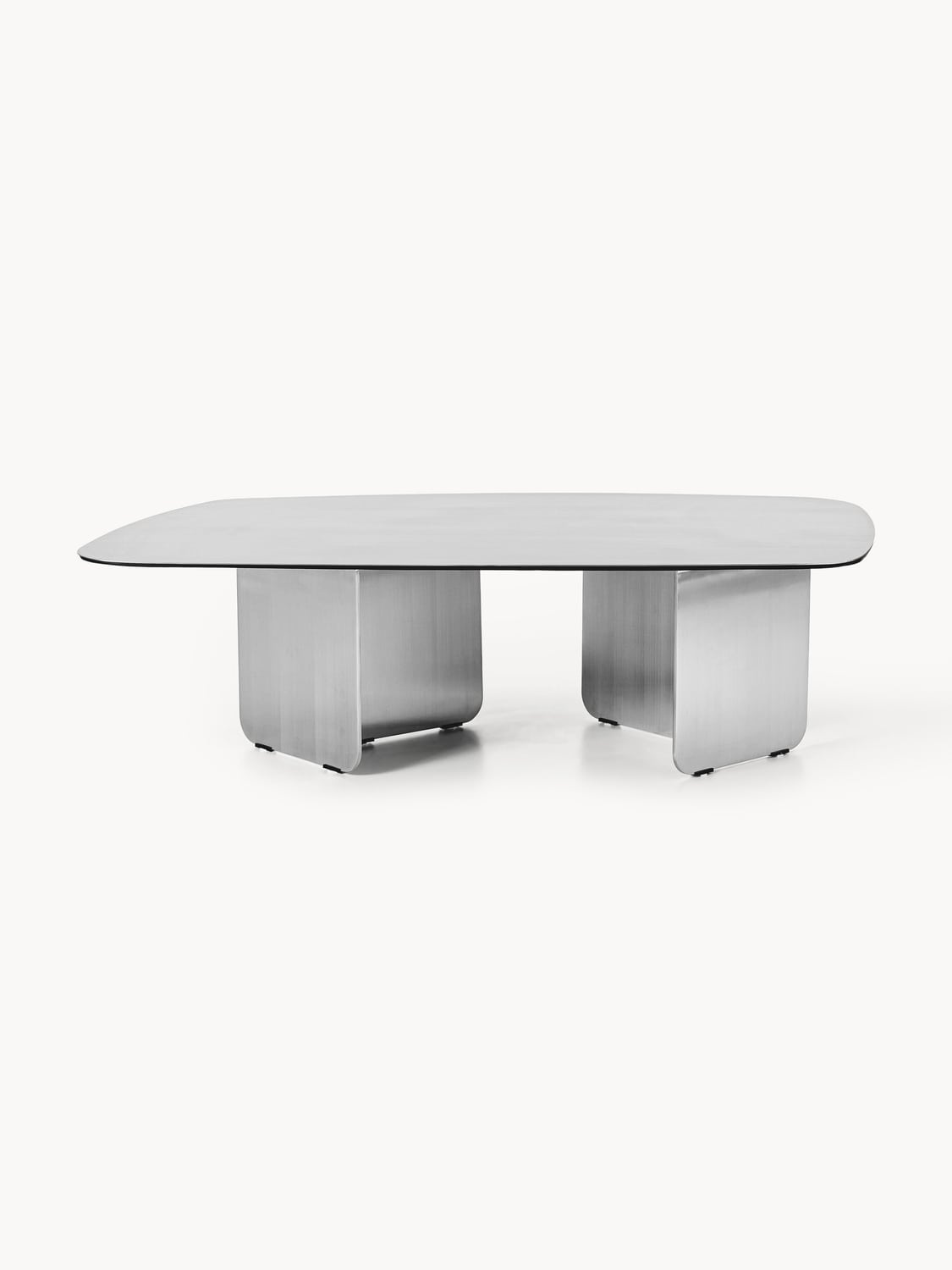 Valis Metal-Coffee Table — Oatmeal