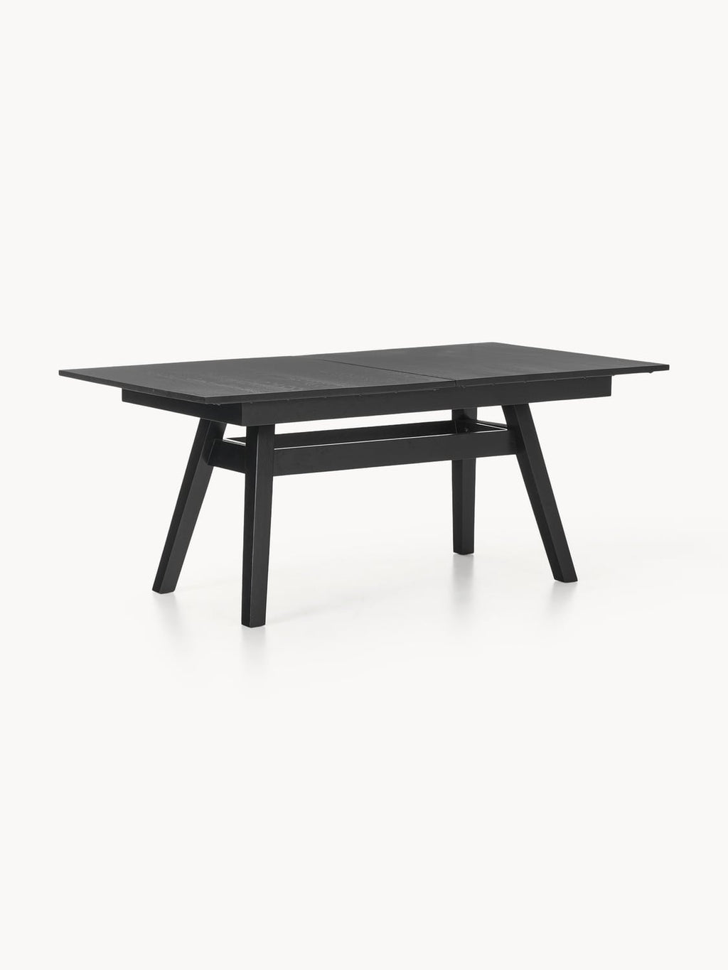 Ethan Extendable Dining Table, 180 - 220 x 100 cm — Dark Grey