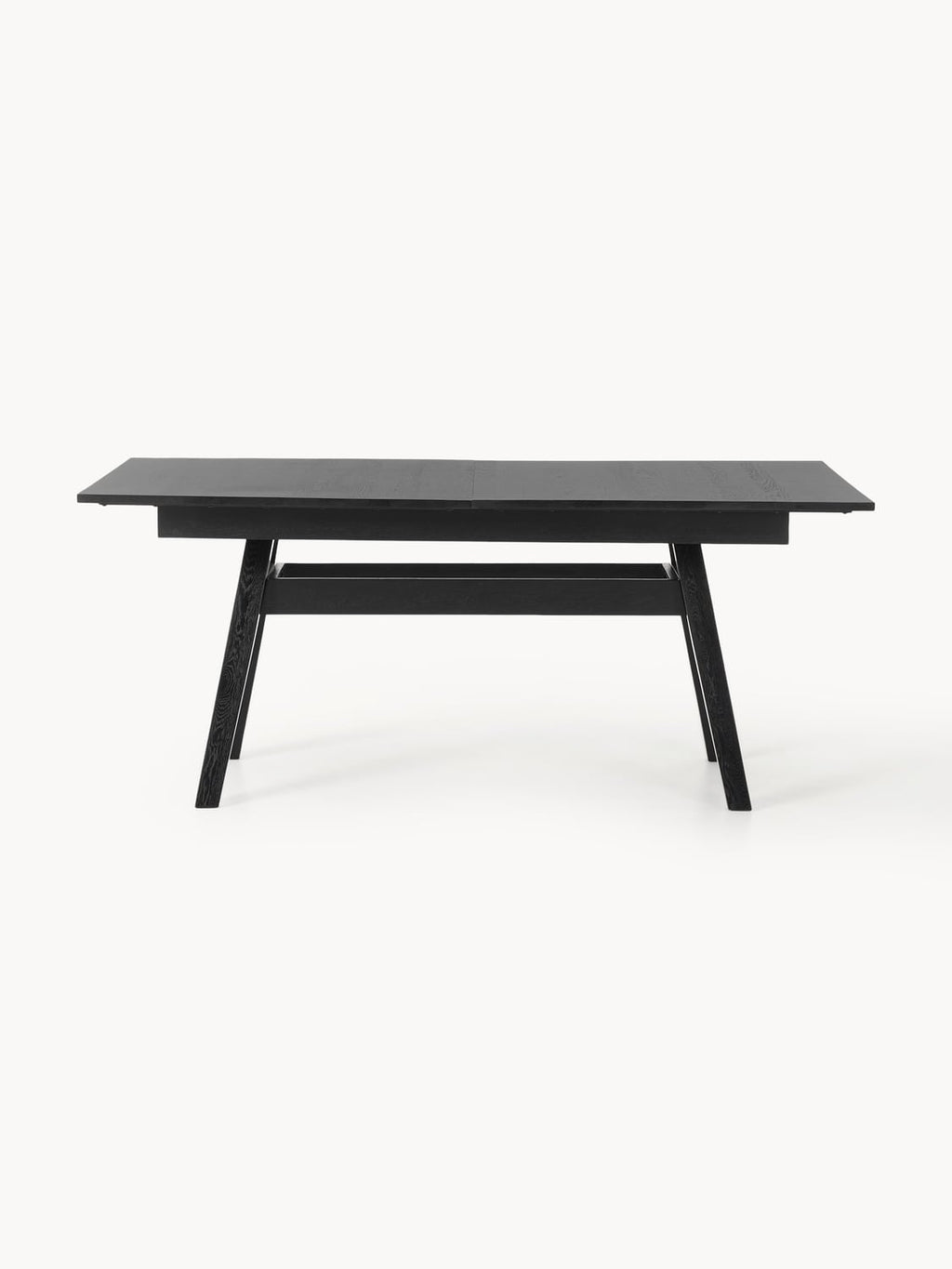 Ethan Extendable Dining Table, 180 - 220 x 100 cm — Dark Grey
