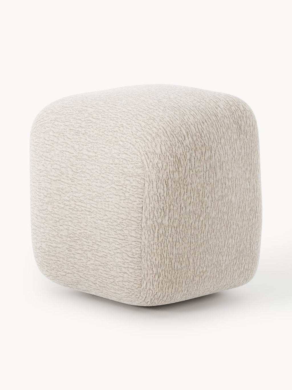 Wolke Tall Sofa Ottoman — Light Grey