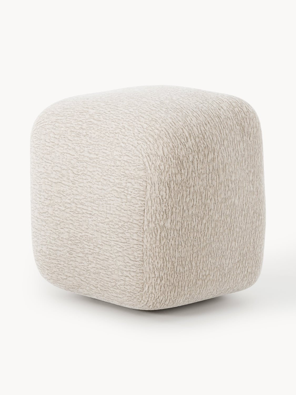 Wolke Tall Sofa Ottoman — Light Grey