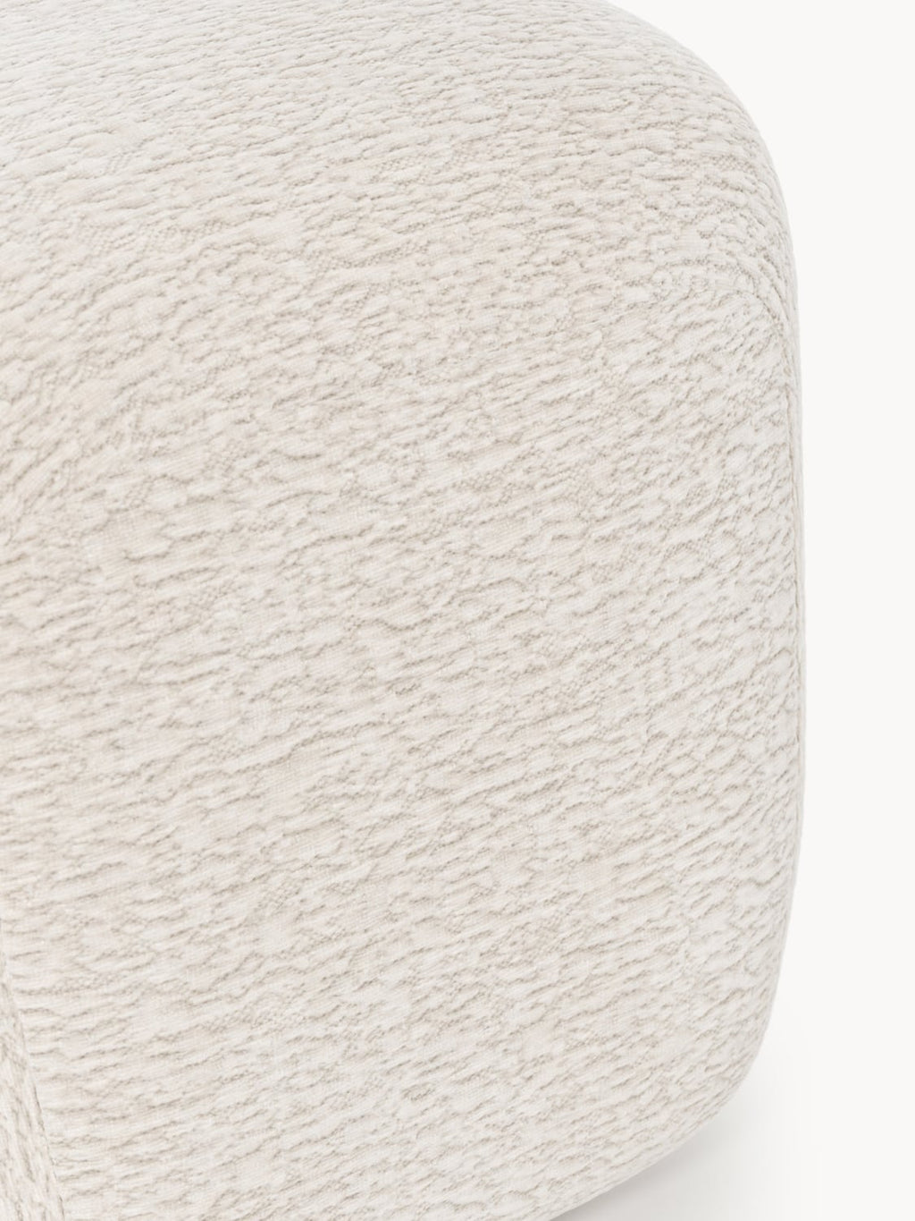 Wolke Tall Sofa Ottoman — Light Grey