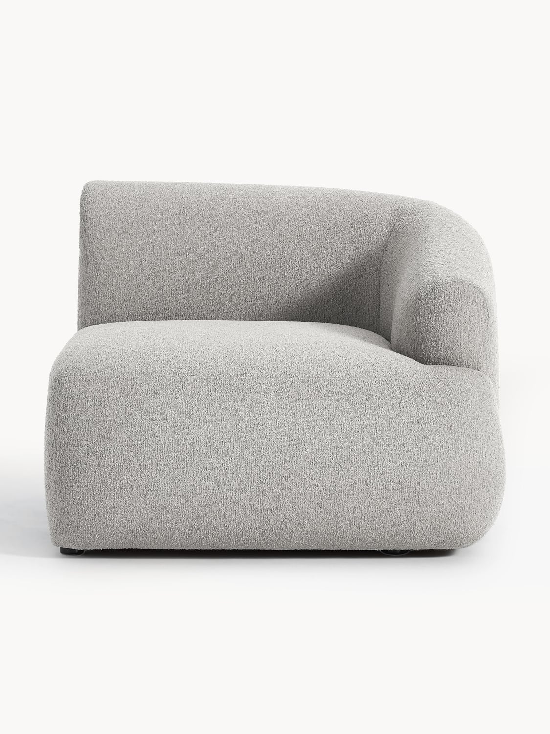 Sofia Bouclé Corner Module — Lilac