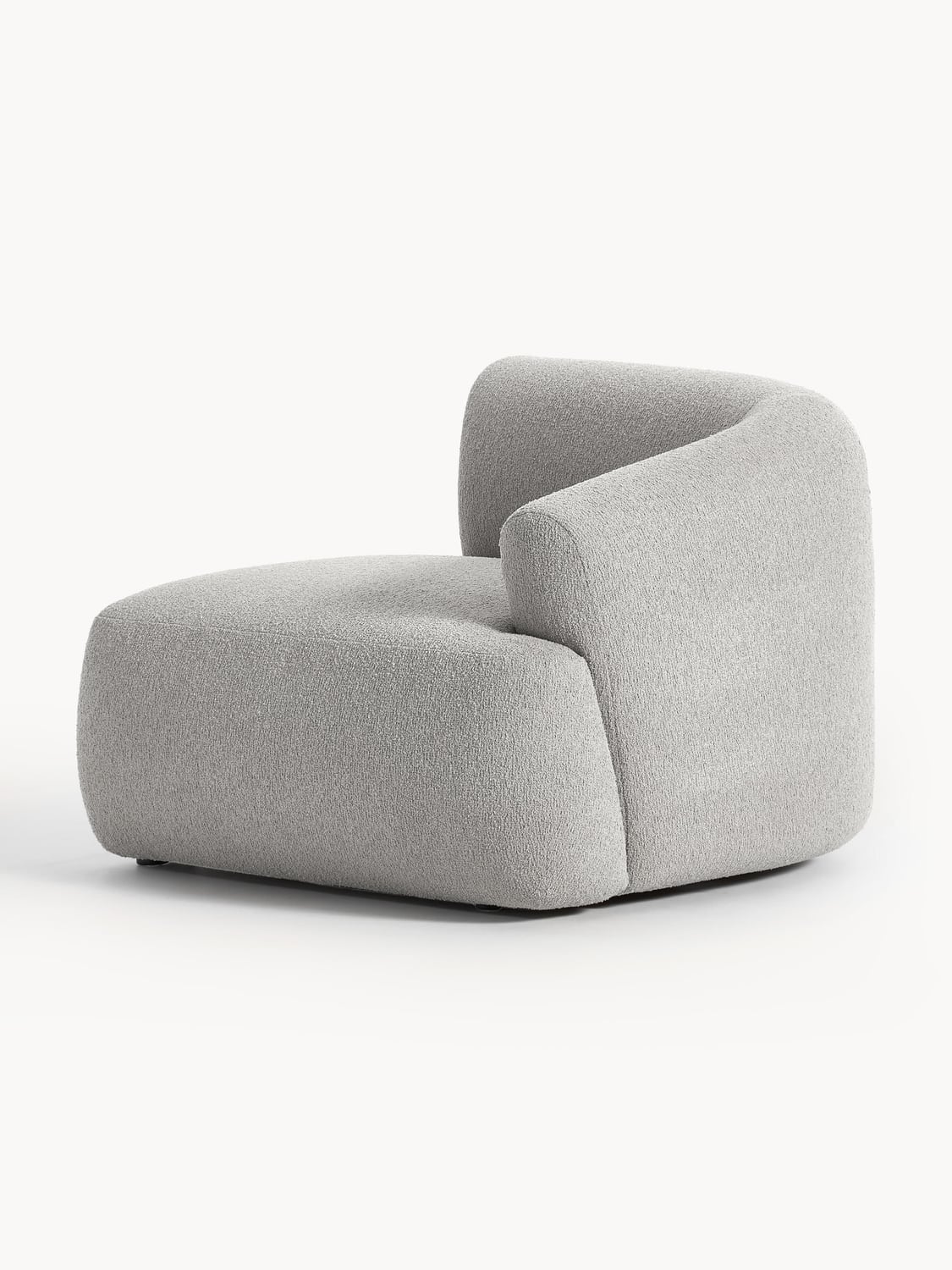 Sofia Bouclé Corner Module — Lilac