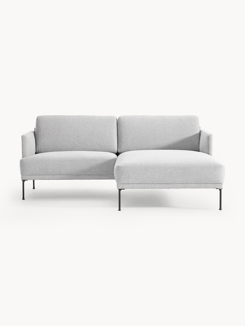 Fluente Small Corner Sofa — Light Grey