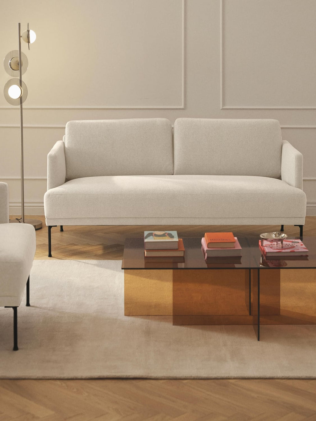 Fluente Sofa (2-seater) — Off-White