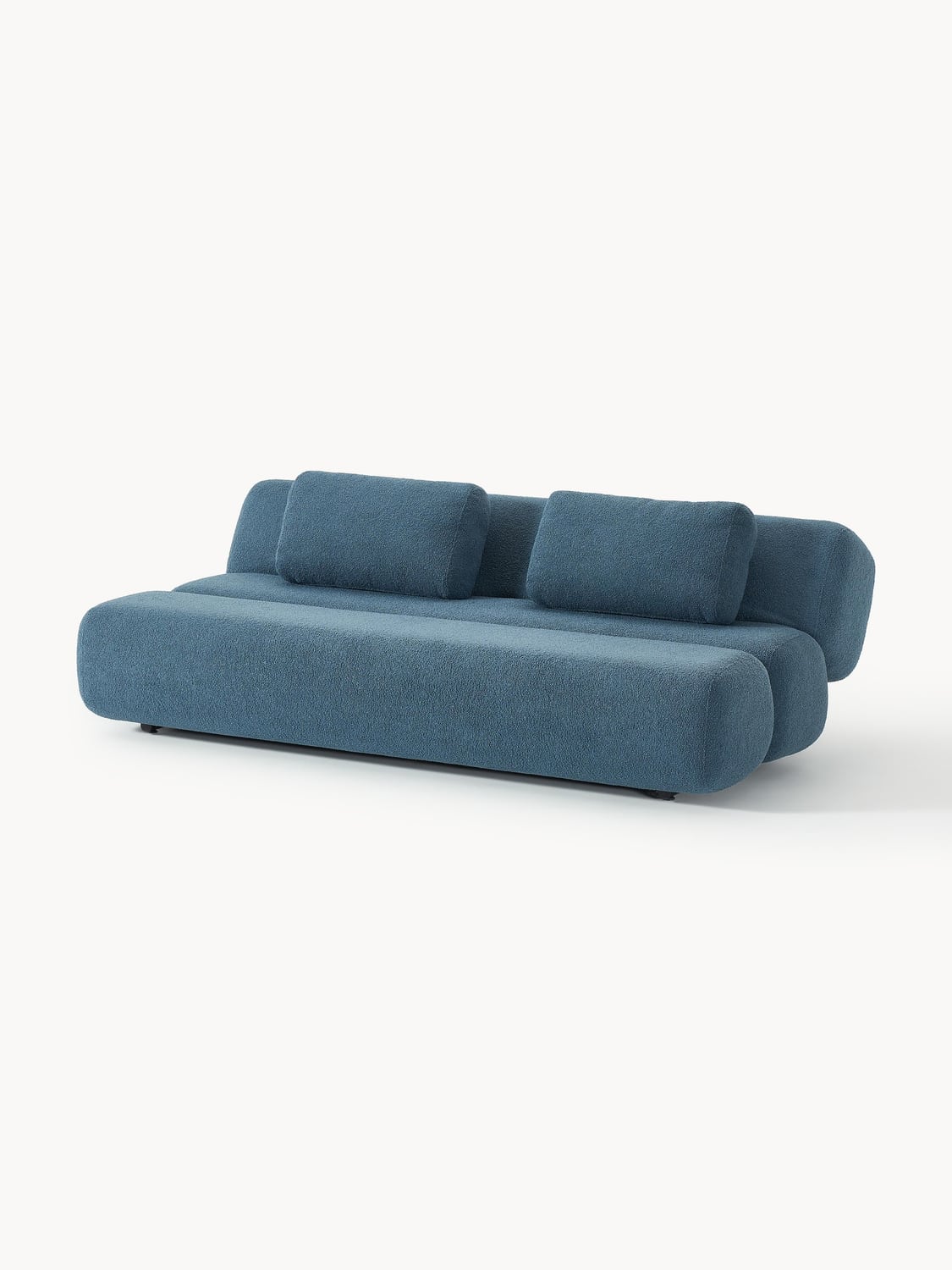 Caterpillar Teddy-Sofa Bed (3-seater) — Teal