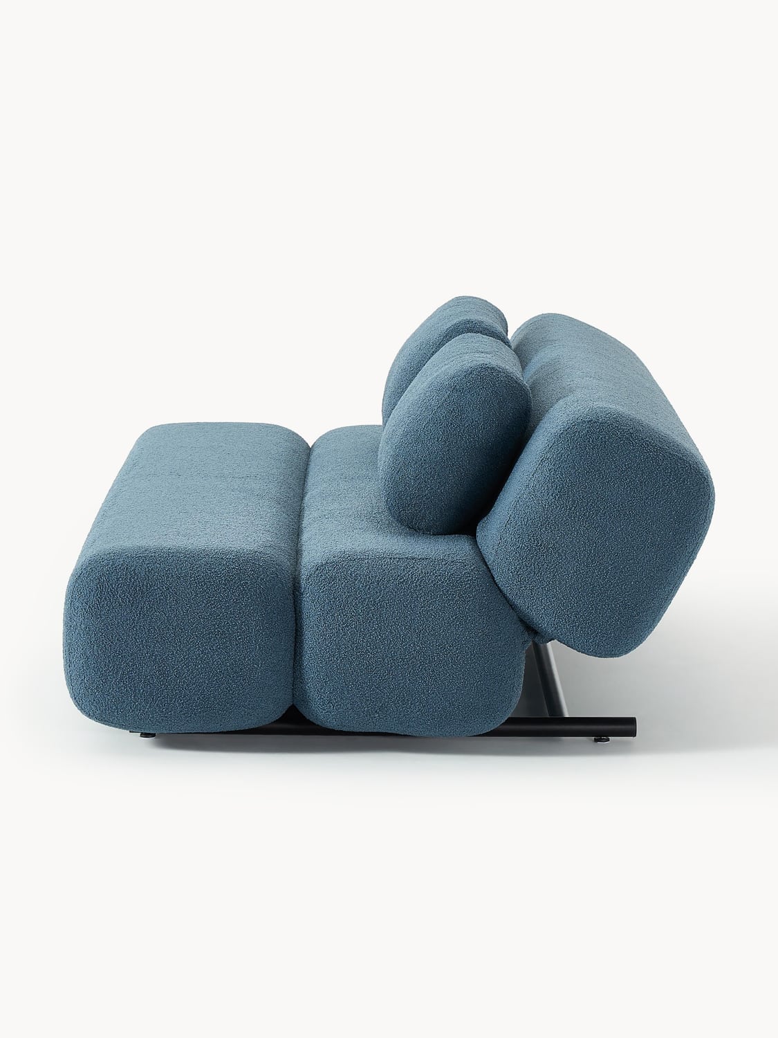 Caterpillar Teddy-Sofa Bed (3-seater) — Teal