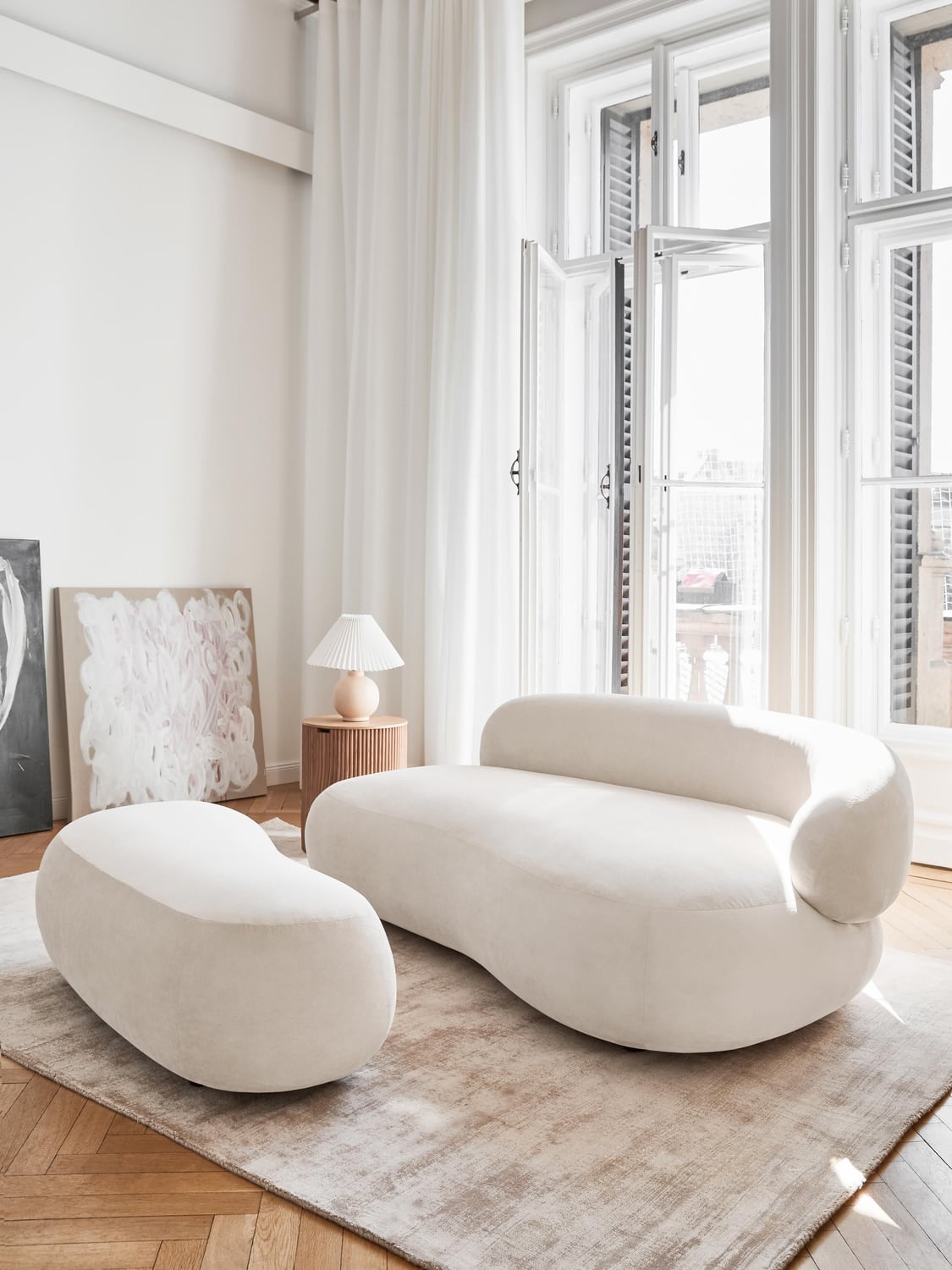 Alba Sofa (3-seater) — Oatmeal