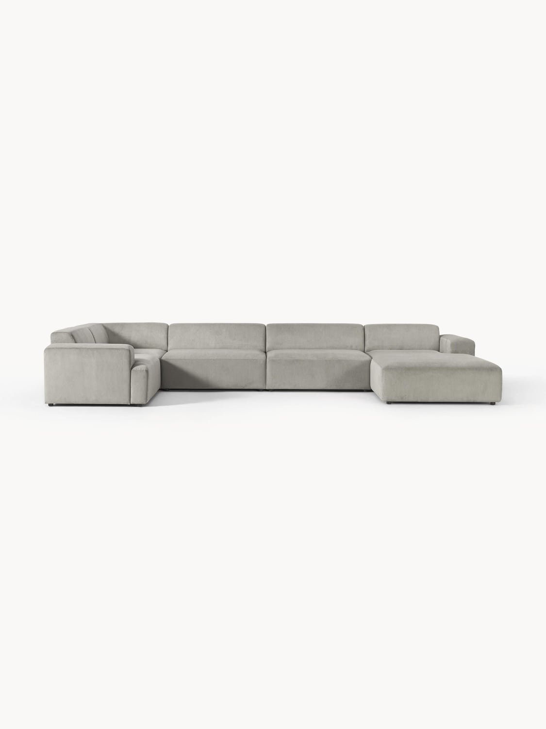 Melva XL Corduroy-Sofa — Sage