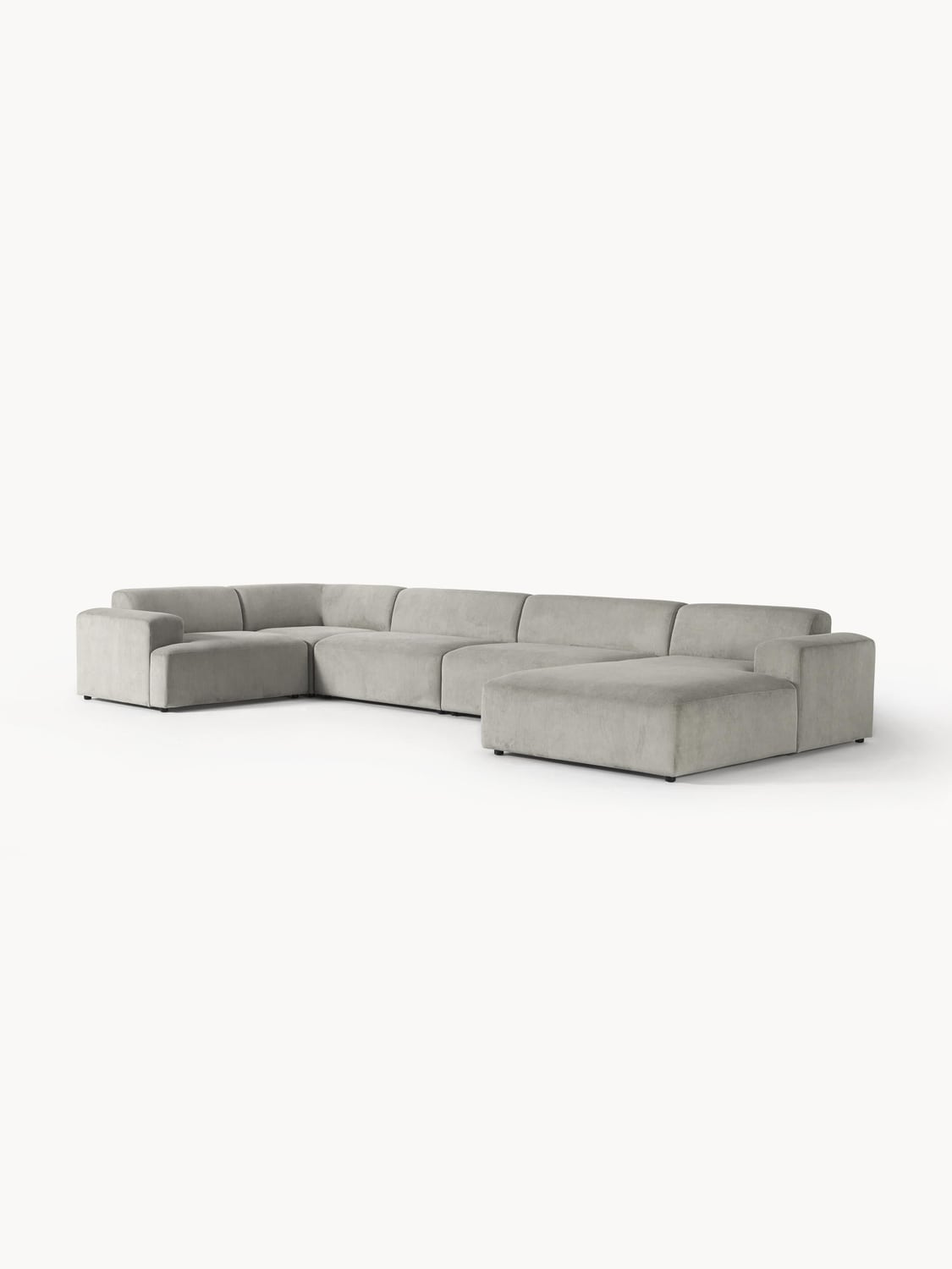 Melva XL Corduroy-Sofa — Sage